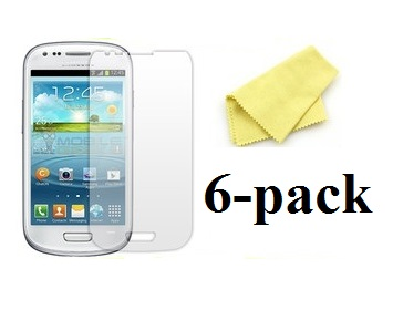 6-pakning Skjermbeskyttelse Samsung Galaxy S3 Mini