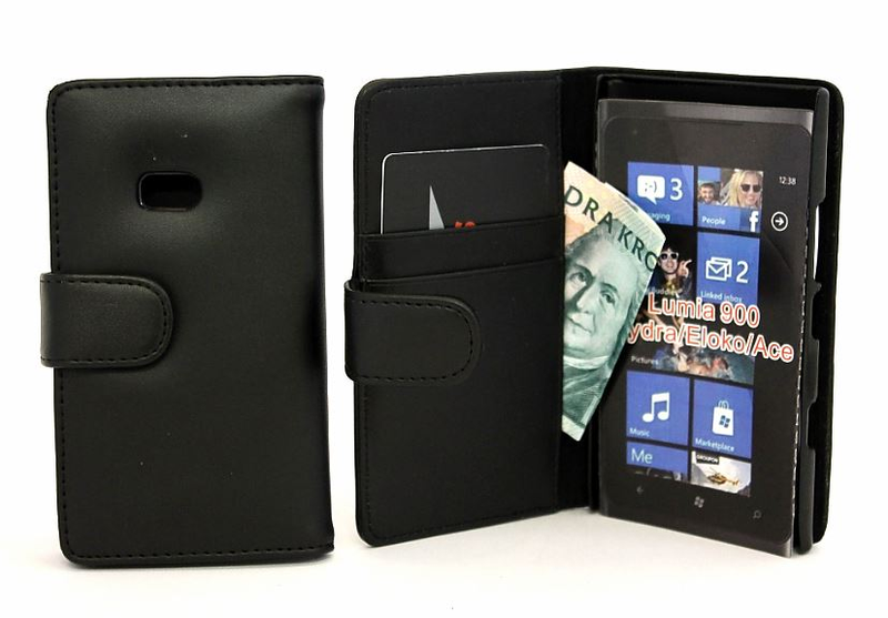 Lommebok-etui Nokia Lumia 900