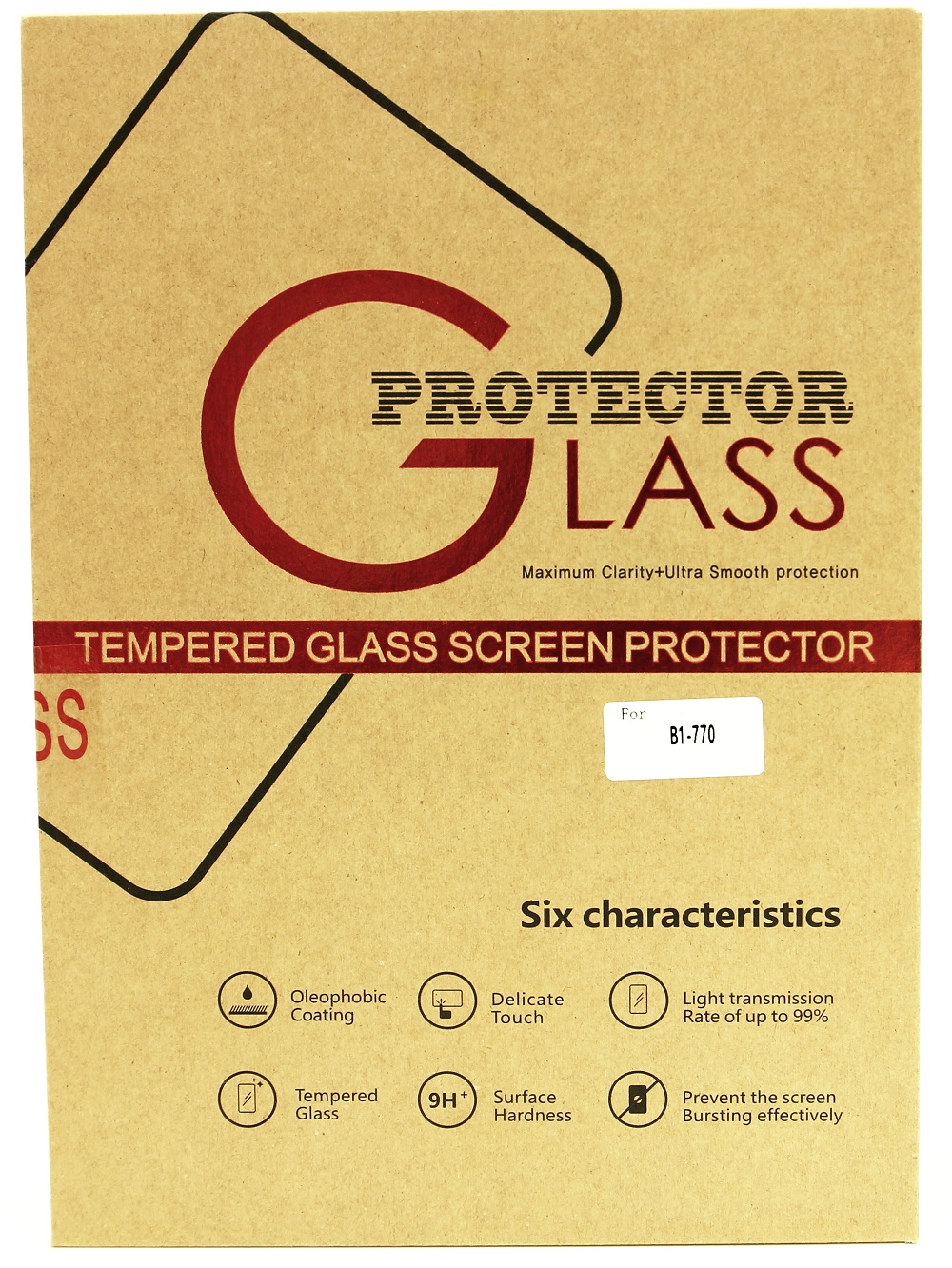 Glassbeskyttelse Acer Iconia One B1-770