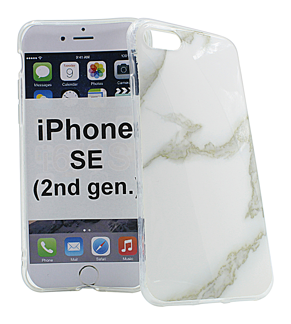 TPU Designdeksel iPhone SE (2nd Generation)