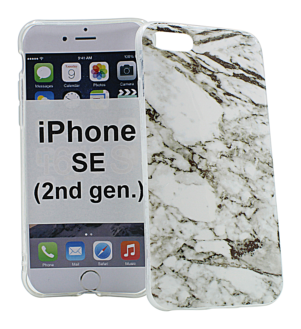 TPU Designdeksel iPhone SE (2nd Generation)