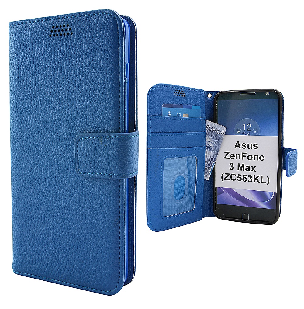 New Standcase Wallet Asus ZenFone 3 Max (ZC553KL)