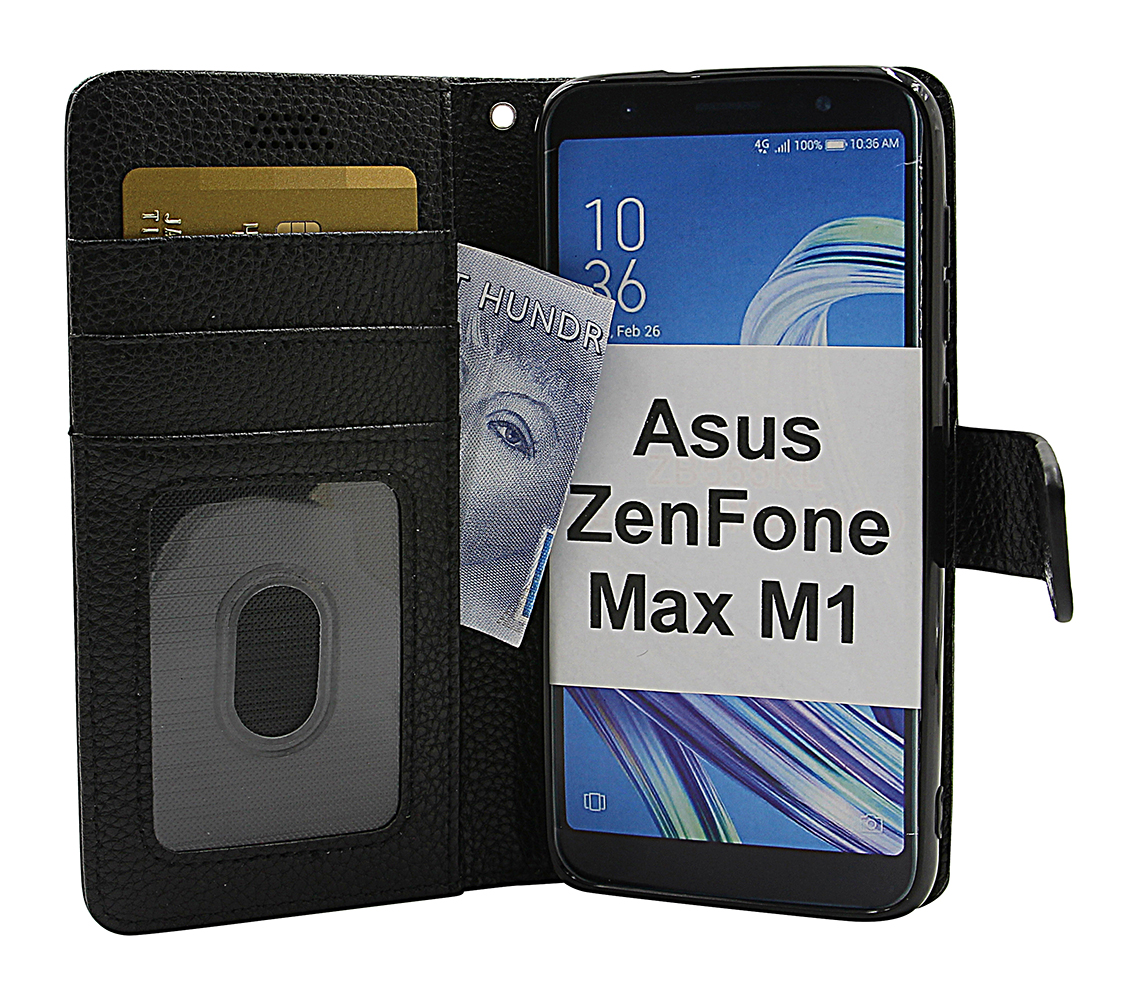 New Standcase Wallet Asus ZenFone Max M1 (ZB555KL)