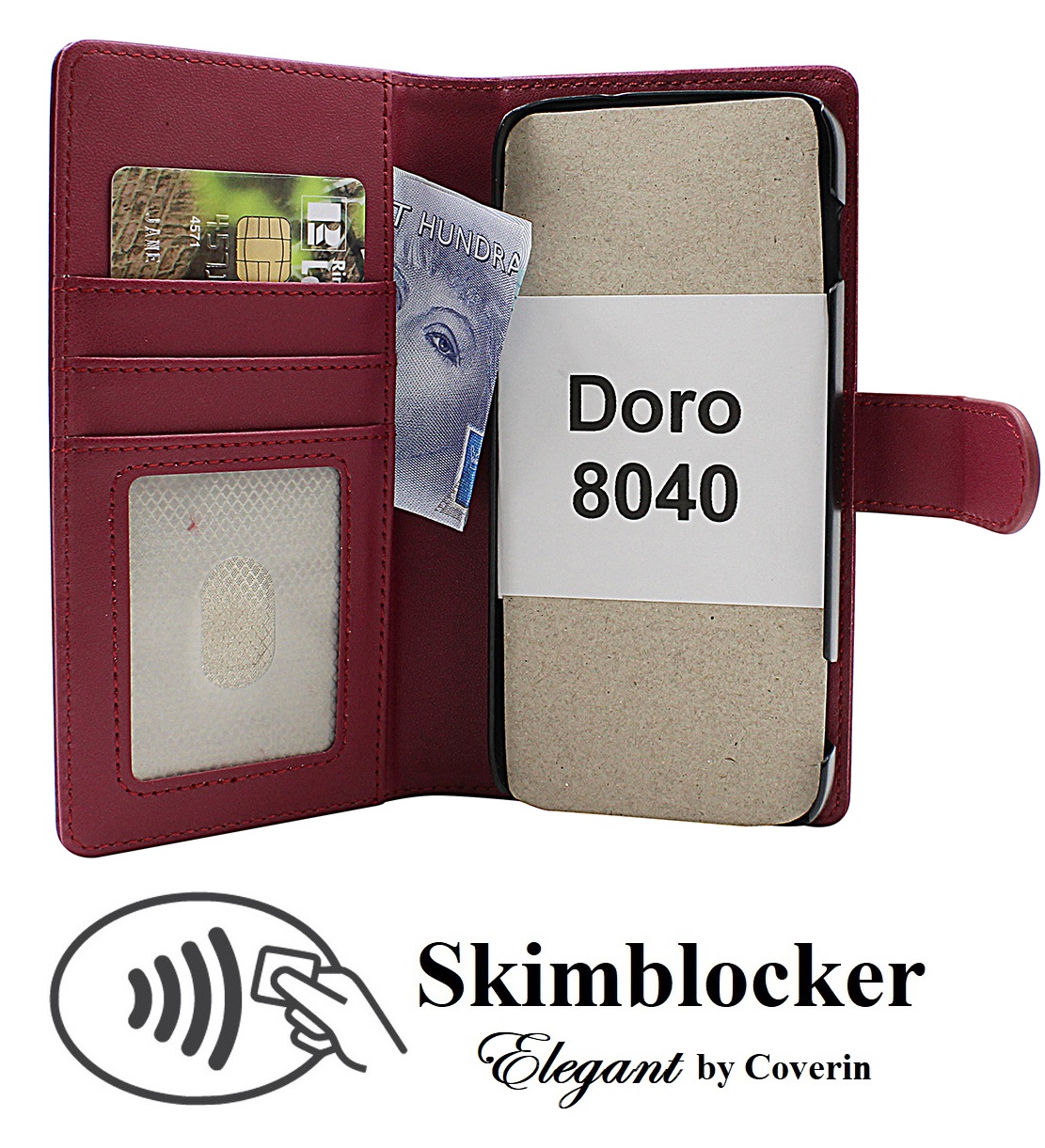 Product Image for Skimblocker Doro 8040 Lommebok Deksel