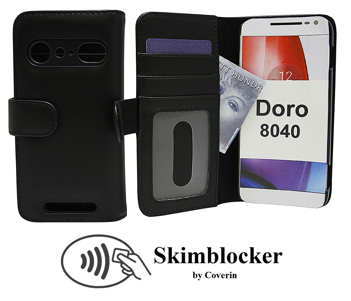 Skimblocker Lommebok-etui Doro 8040