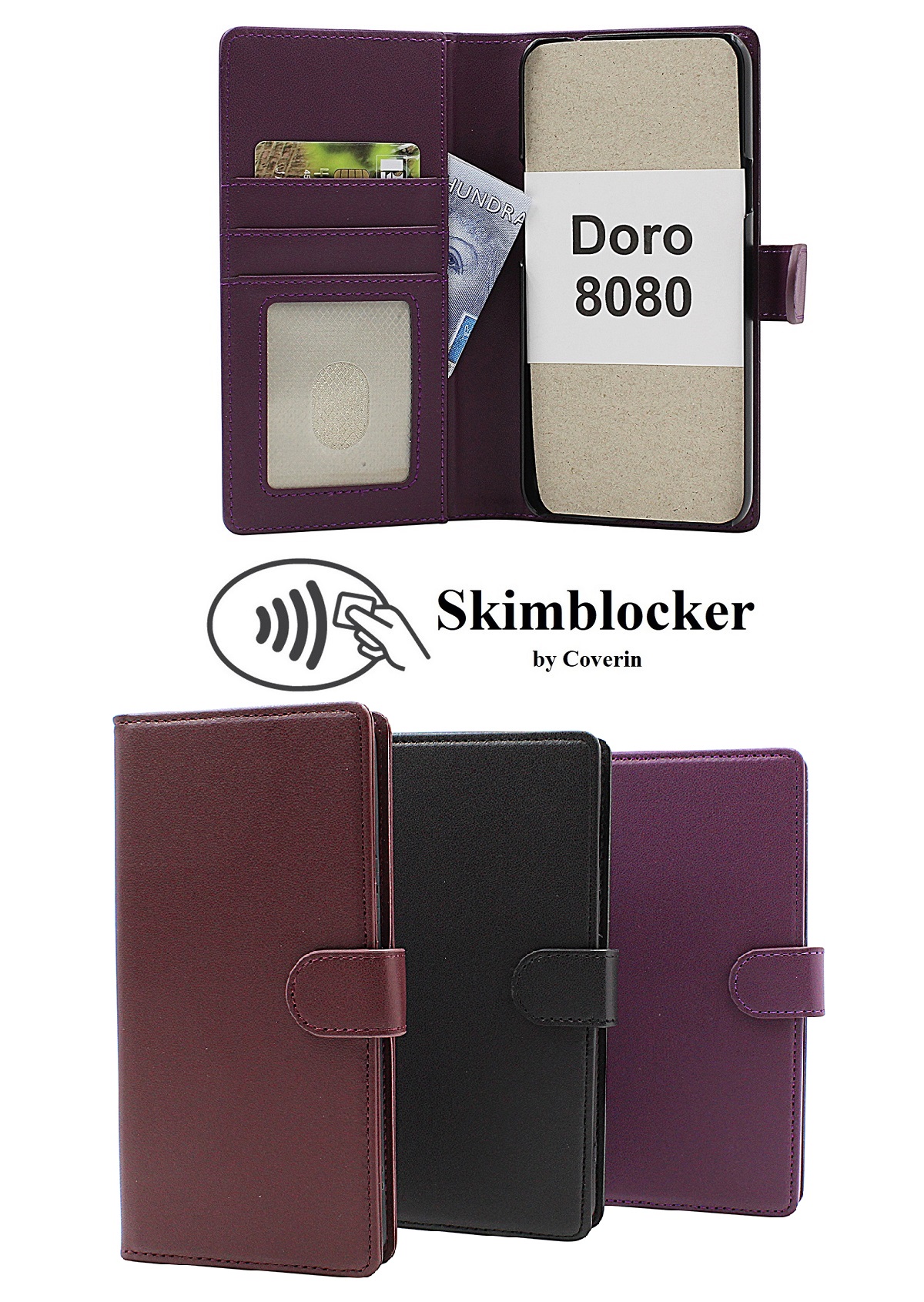 Product Image for Skimblocker Doro 8080 Lommebok Deksel