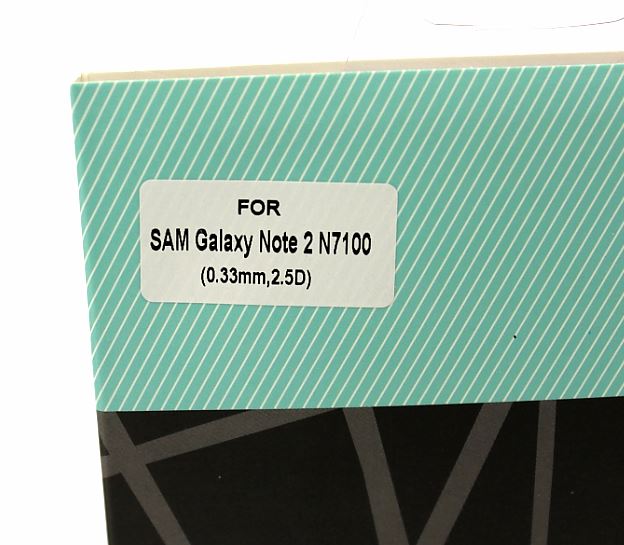 Skjermbeskyttelse av glass Samsung Galaxy Note 2 (N7100)
