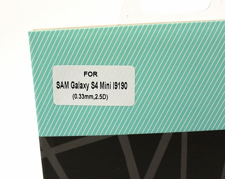 Skjermbeskyttelse av glass Samsung Galaxy S4 MINI (I9190)