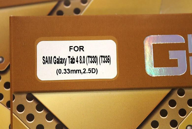 Skjermbeskyttelse av glass Samsung Galaxy Tab 4 8,0