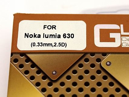 Skjermbeskyttelse av glass Nokia Lumia 630