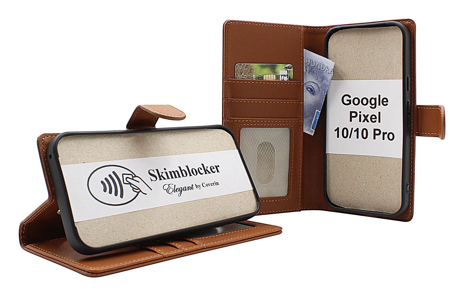 Product Image for Skimblocker Google Pixel 10 / Pixel 10 Pro Lommebok Deksel