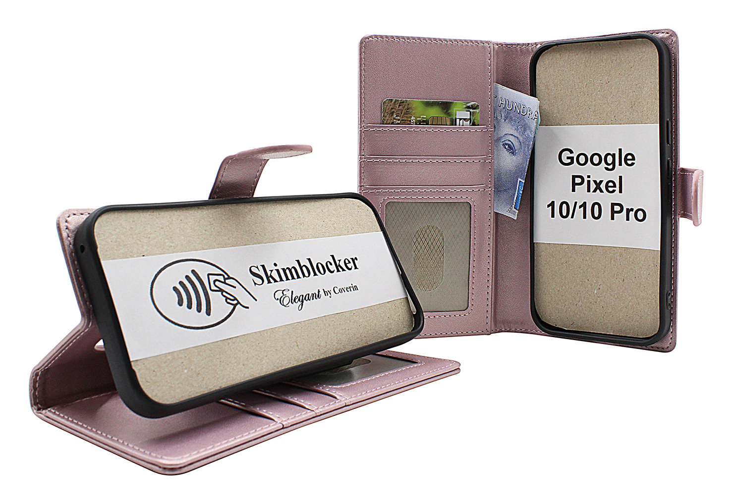 Product Image for Skimblocker Google Pixel 10 / Pixel 10 Pro Lommebok Deksel