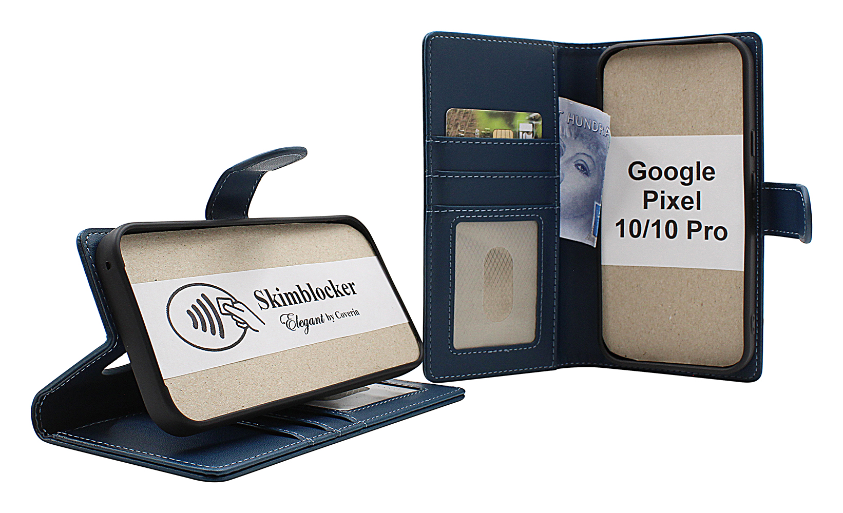Product Image for Skimblocker Google Pixel 10 / Pixel 10 Pro Lommebok Deksel