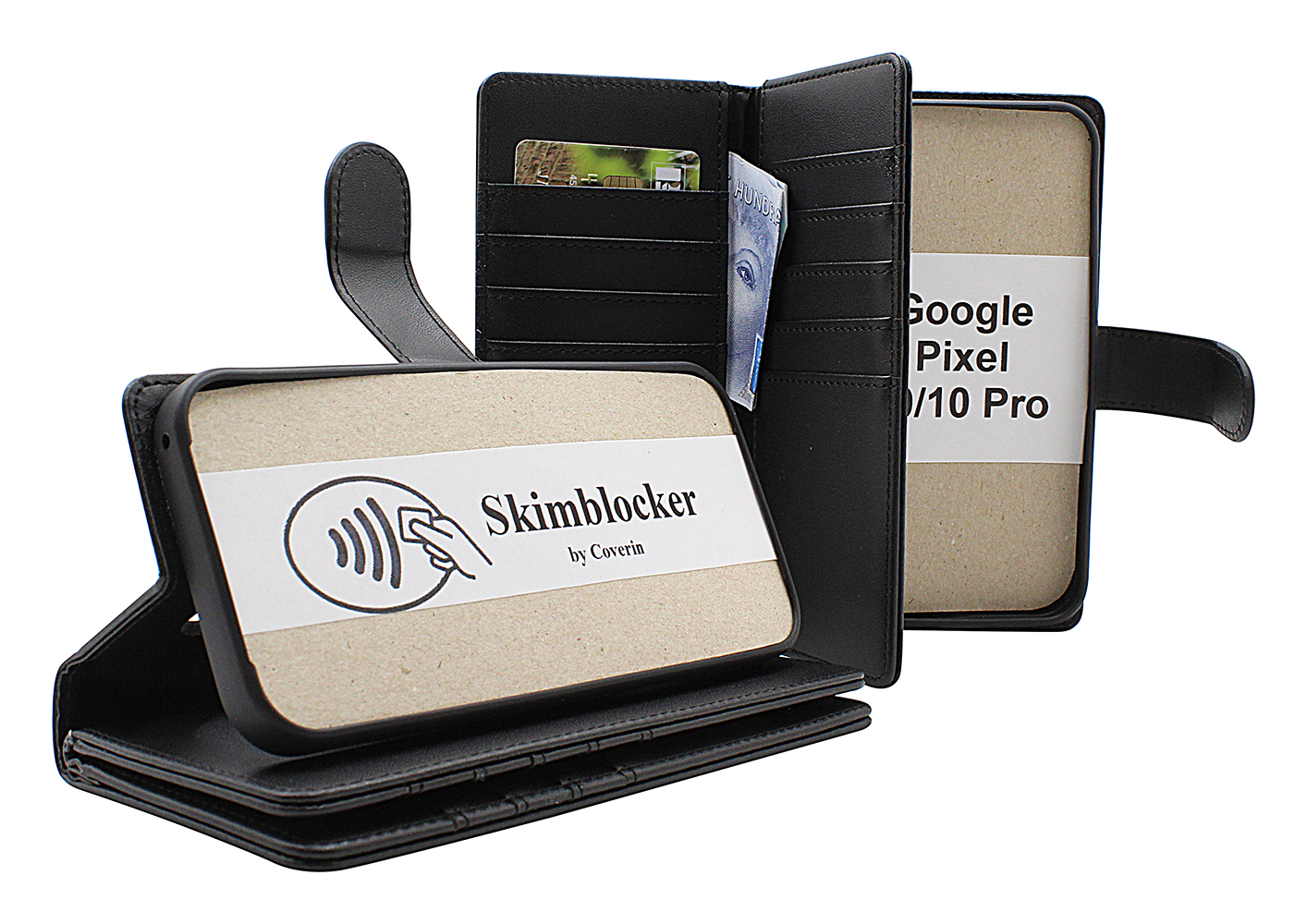 Product Image for Skimblocker Google Pixel 10 / Pixel 10 Pro XL Lommebok Deksel