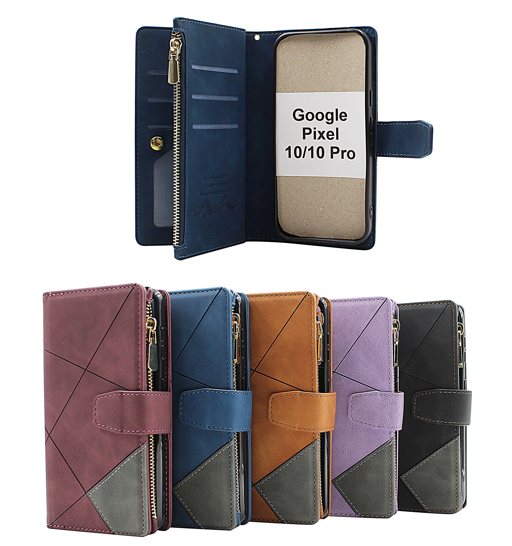 Product Image for XL Luksus Lommebok Deksel Google Pixel 10 / Pixel 10 Pro