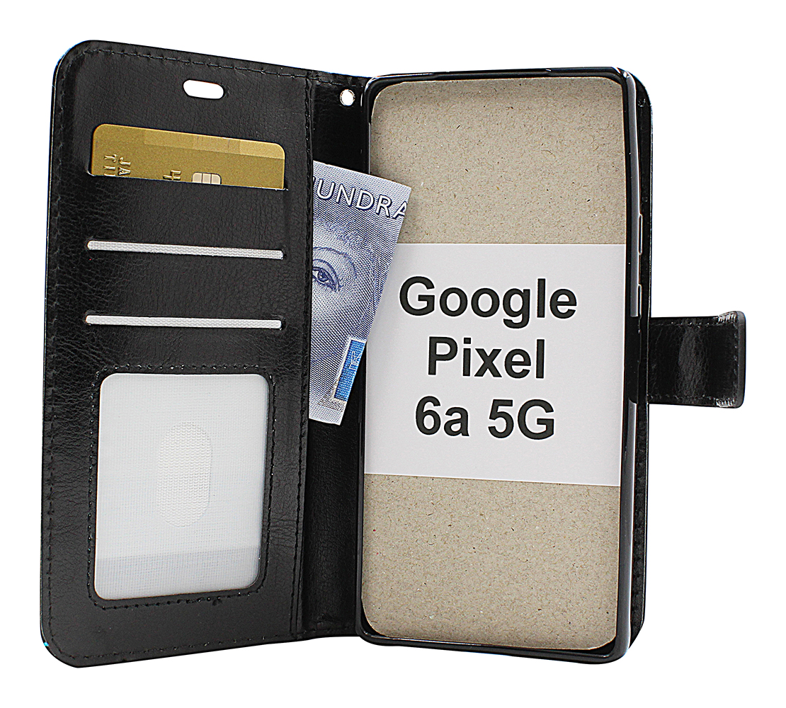 Crazy Horse Wallet Google Pixel 6a 5G
