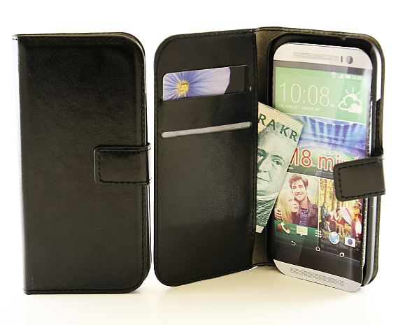 Crazy Horse Standcase Wallet HTC One Mini 2