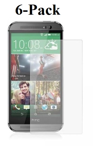 6-pakning Skjermbeskyttelse HTC One M8s