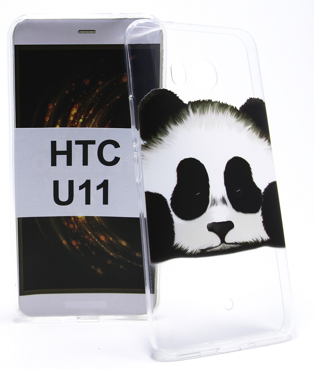 TPU Designdeksel HTC U11