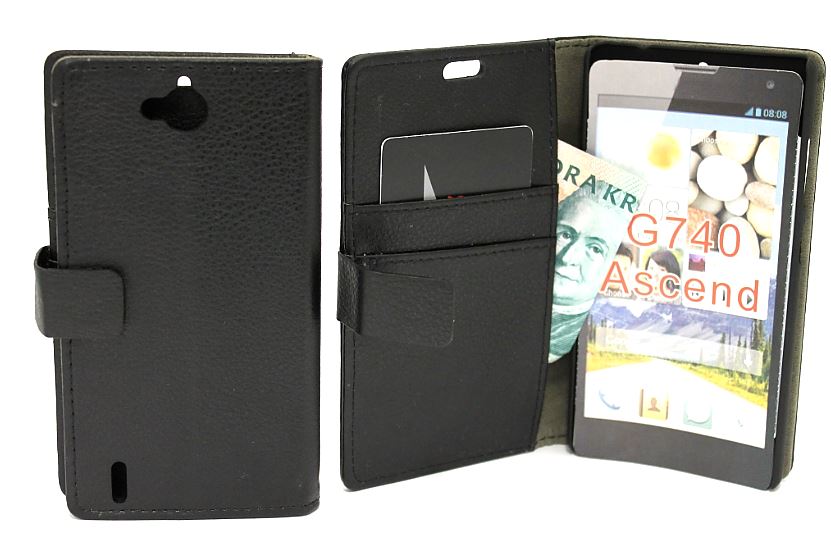 Standcase wallet Huawei Ascend G740