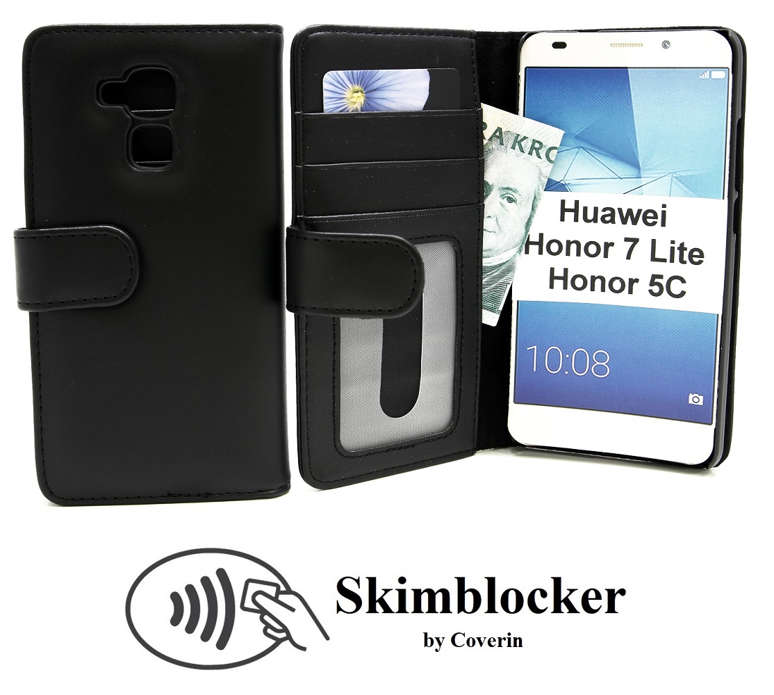Skimblocker Lommebok-etui Huawei Honor 7 Lite (NEM-L21)