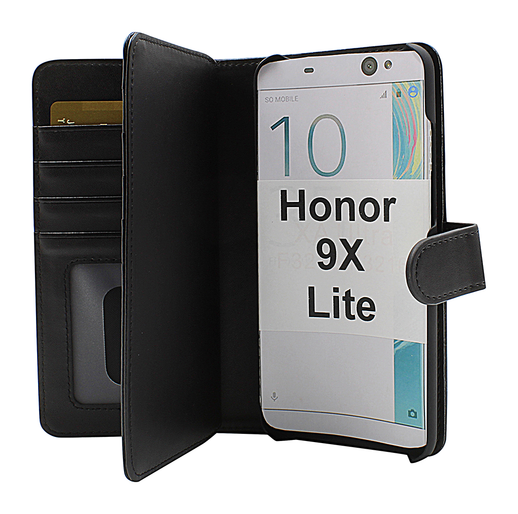 Skimblocker XL Magnet Wallet Huawei Honor 9X Lite
