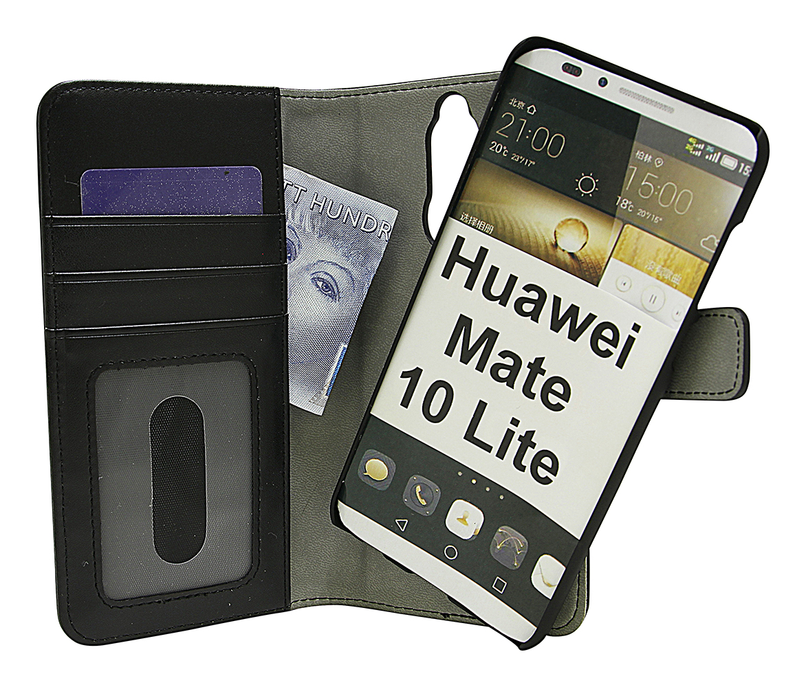 Skimblocker Magnet Wallet Huawei Mate 10 Lite