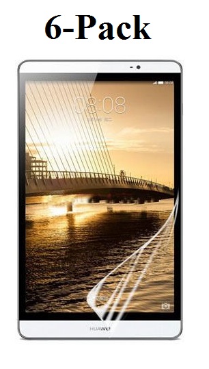 6-pakning Skjermbeskyttelse Huawei MediaPad M2 8.0 LTE