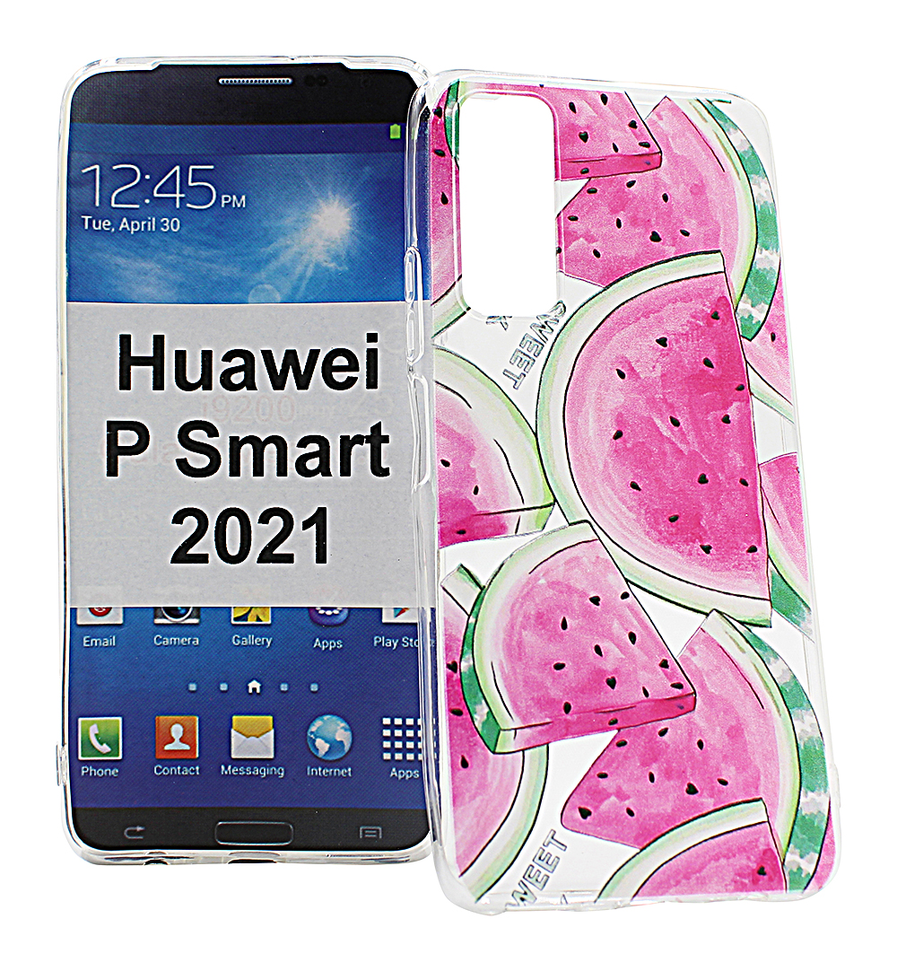 TPU Designdeksel Huawei P Smart 2021