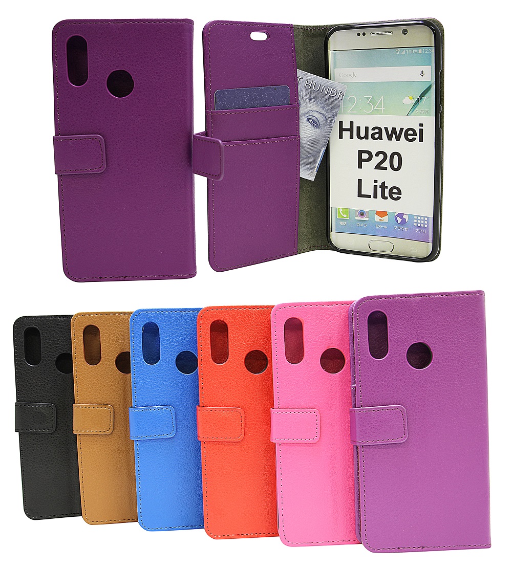 Standcase Wallet Huawei P20 Lite