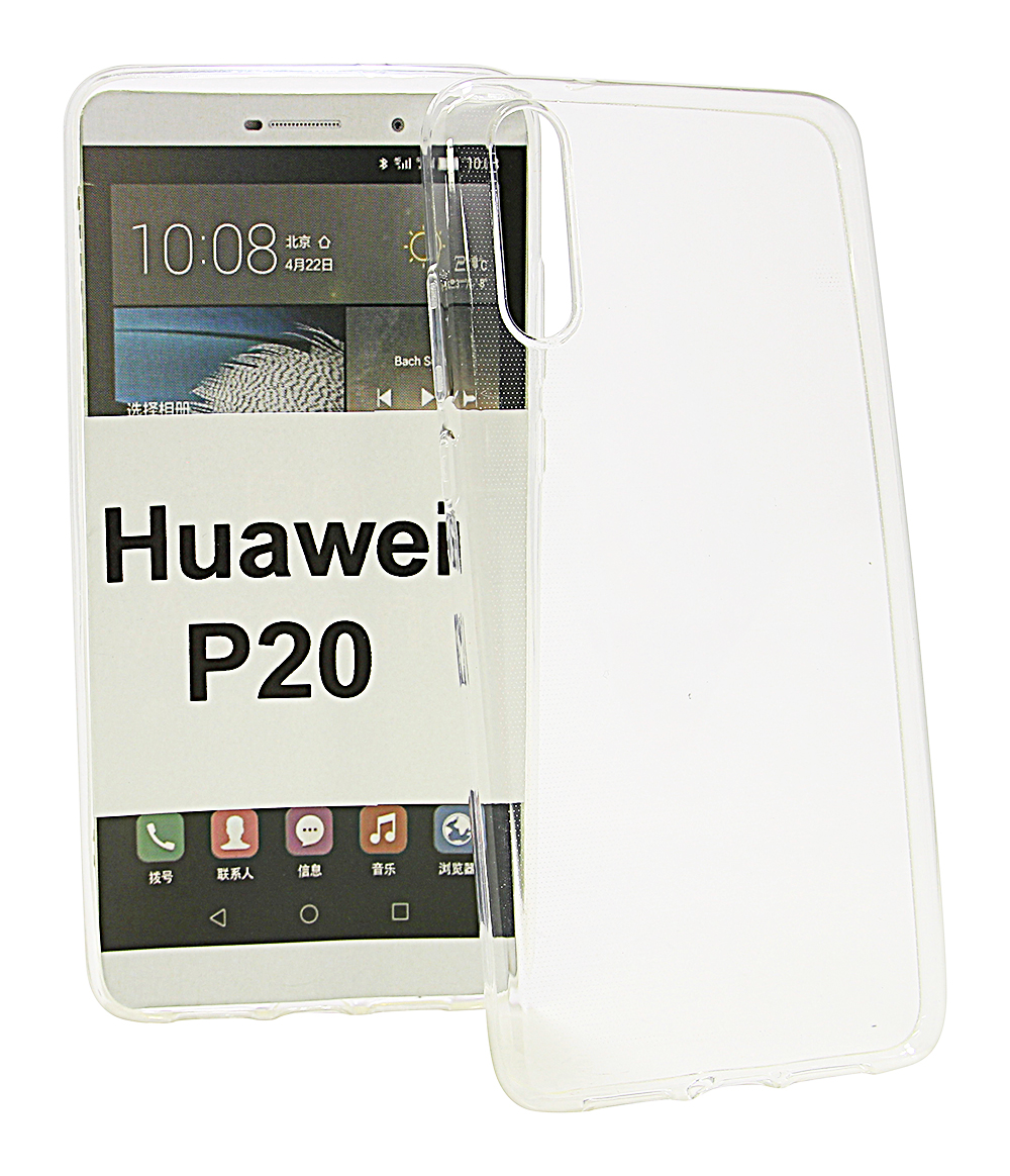Ultra Thin TPU Deksel Huawei P20