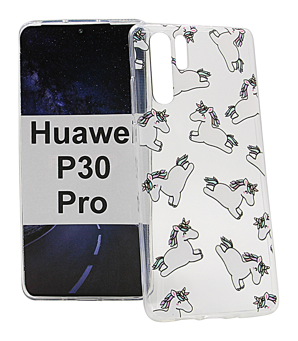 TPU Designdeksel Huawei P30 Pro (VOG-L29)