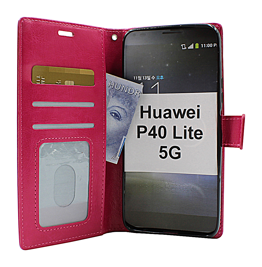 Crazy Horse Wallet Huawei P40 Lite 5G