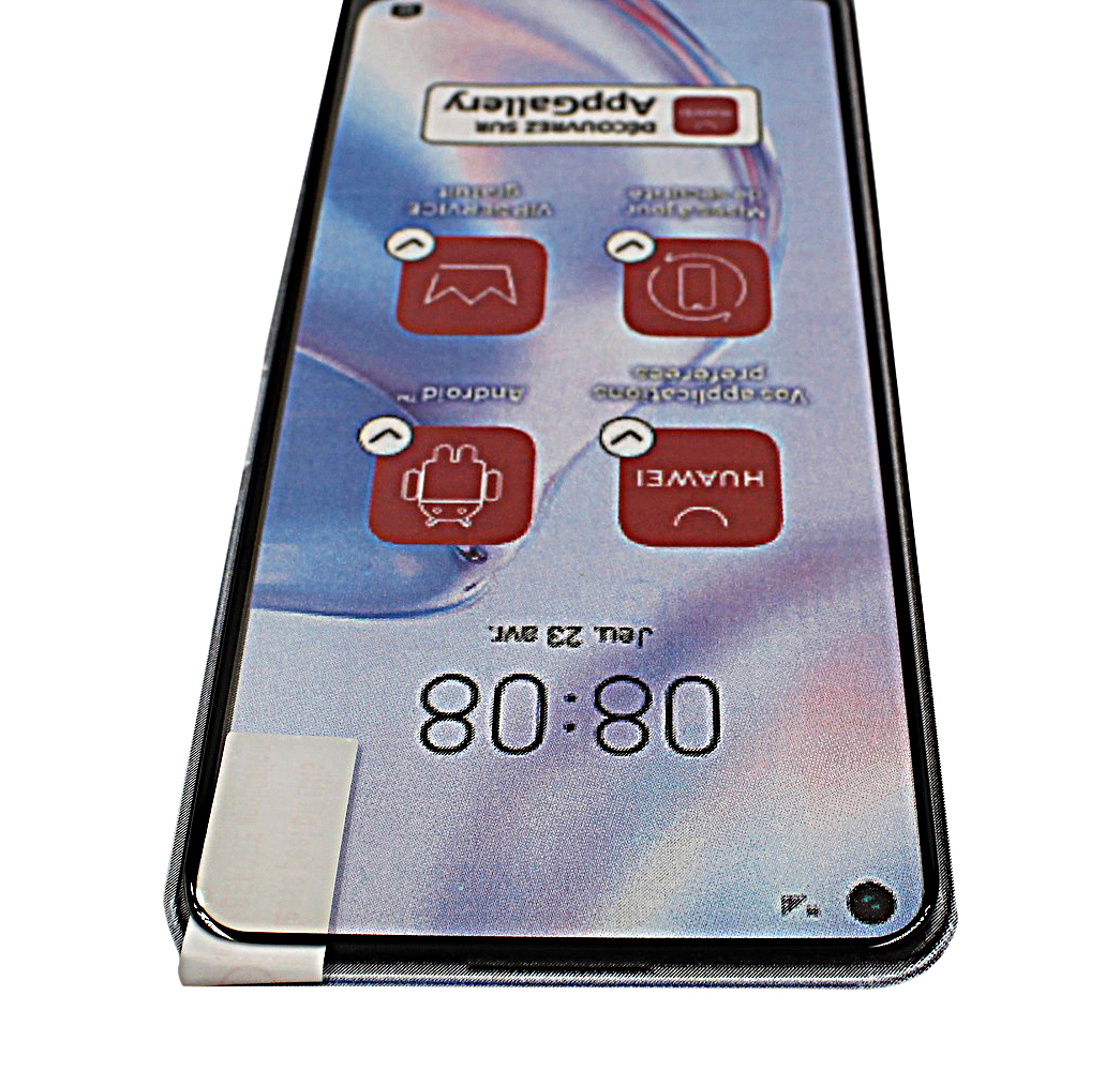 Full Frame Skjermbeskyttelse av glass Huawei P40 Lite 5G