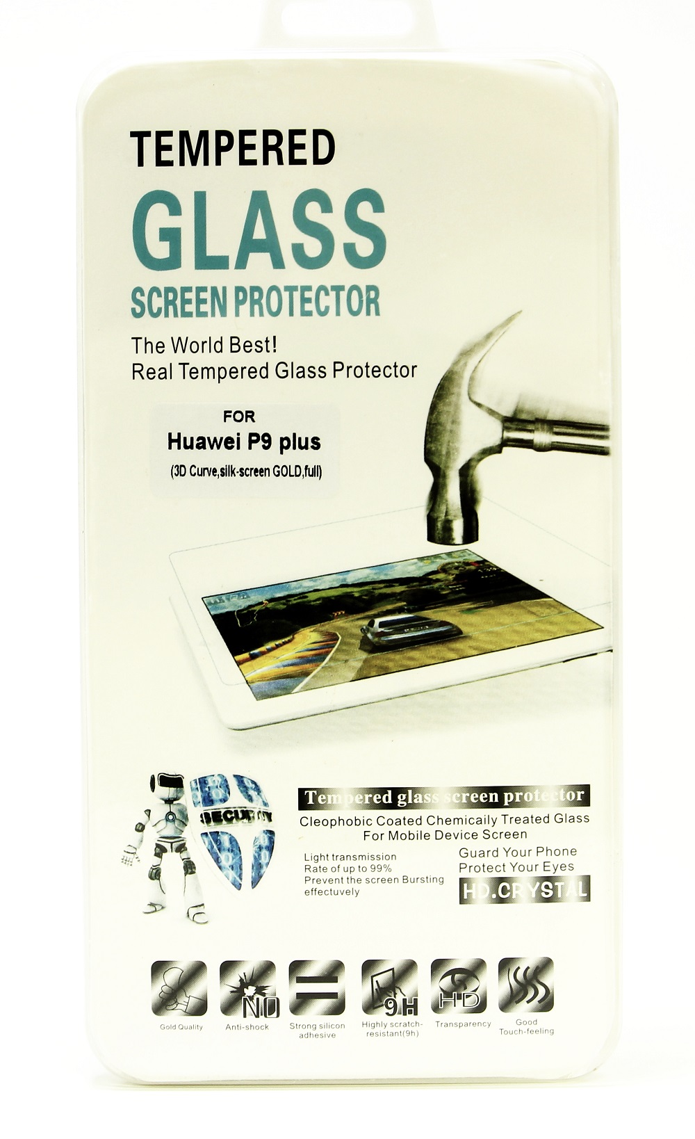 Full Frame Panserglass Huawei P9 Plus
