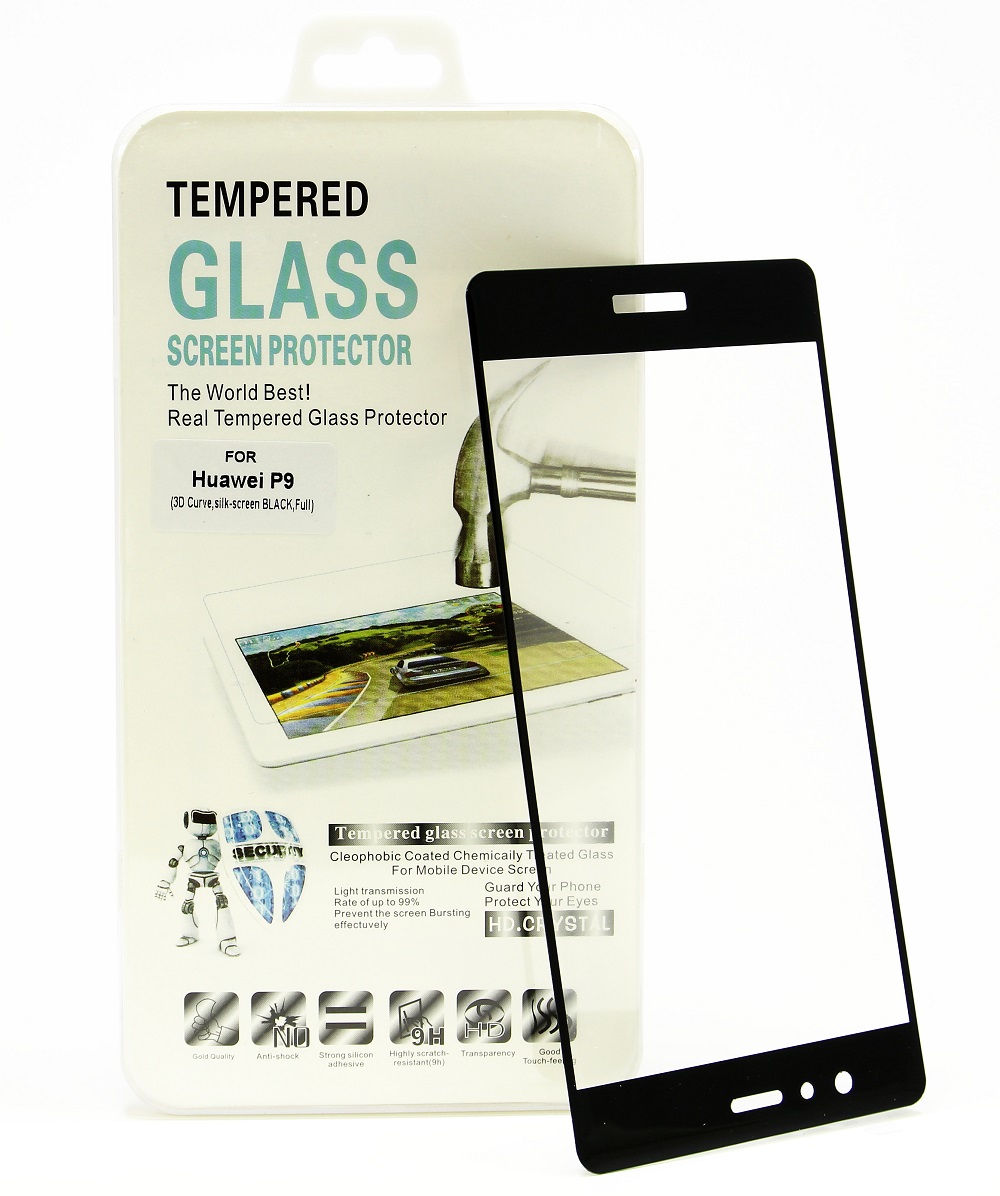Full Frame Glassbeskyttelse Huawei P9