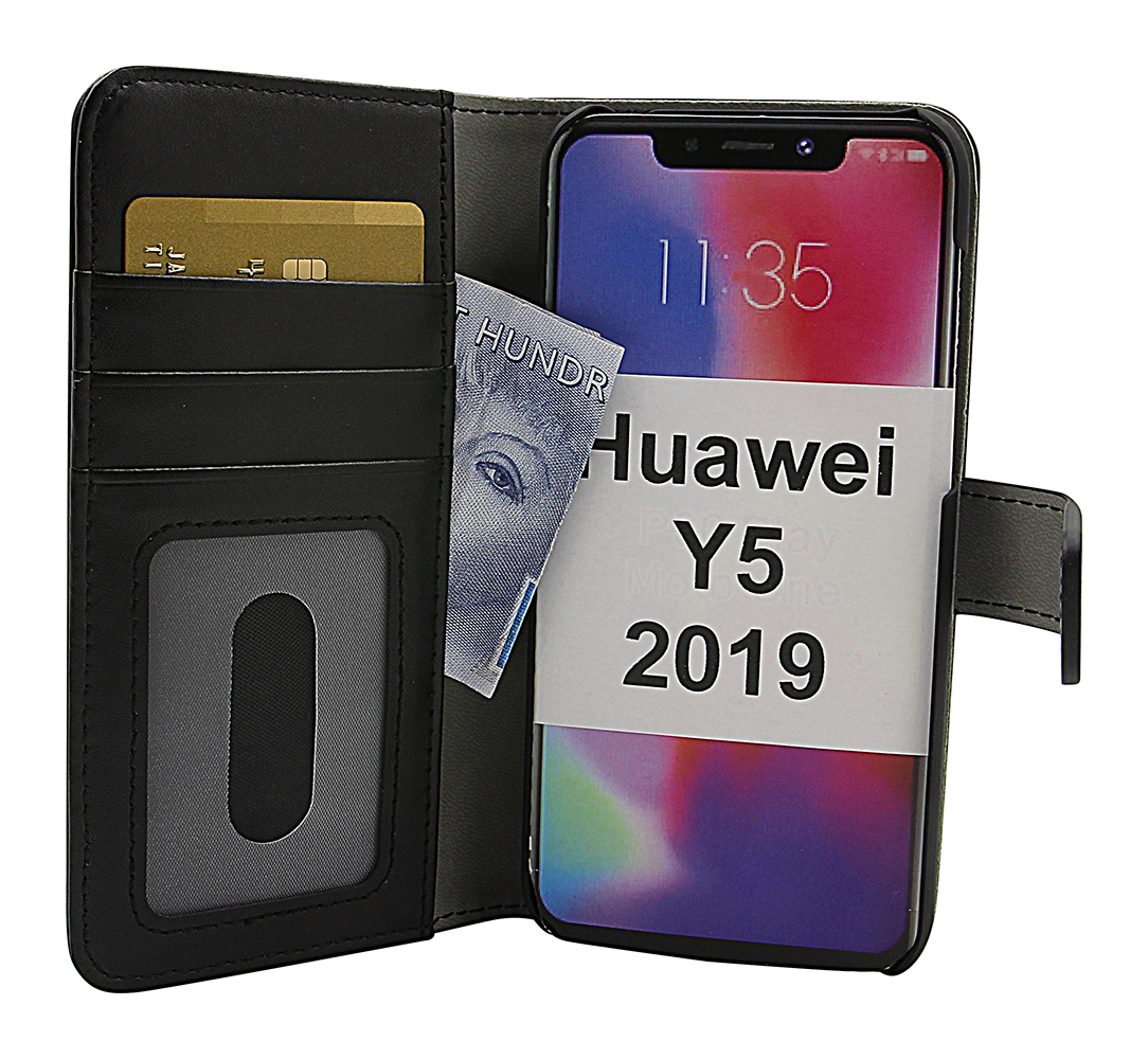 Skimblocker Magnet Wallet Huawei Y5 2019