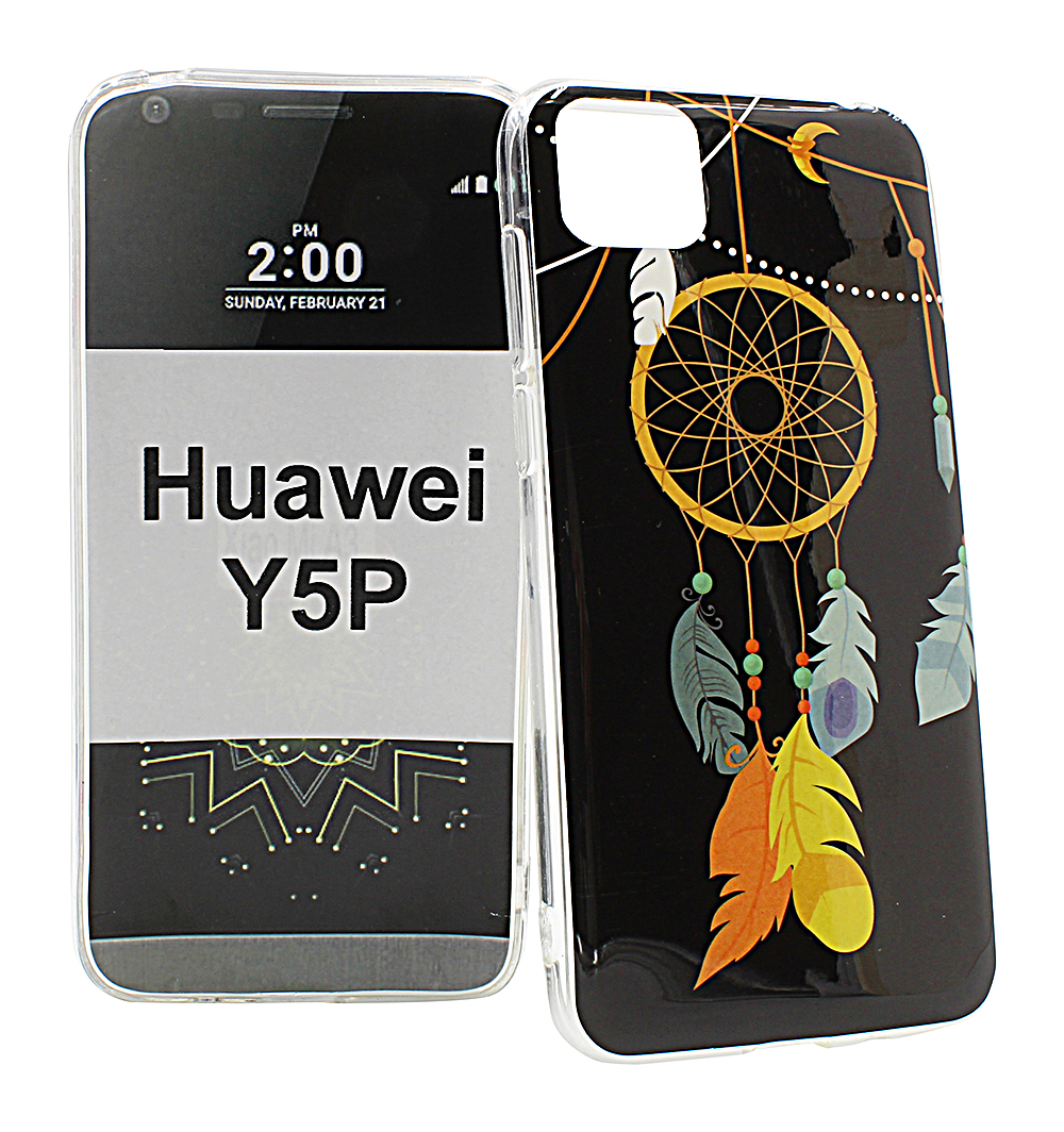 TPU Designdeksel Huawei Y5p