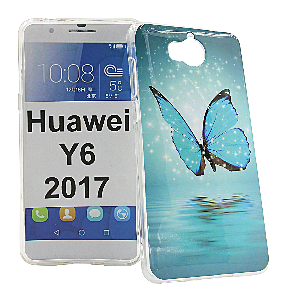 TPU Designdeksel Huawei Y6 2017 (MYA-L41)