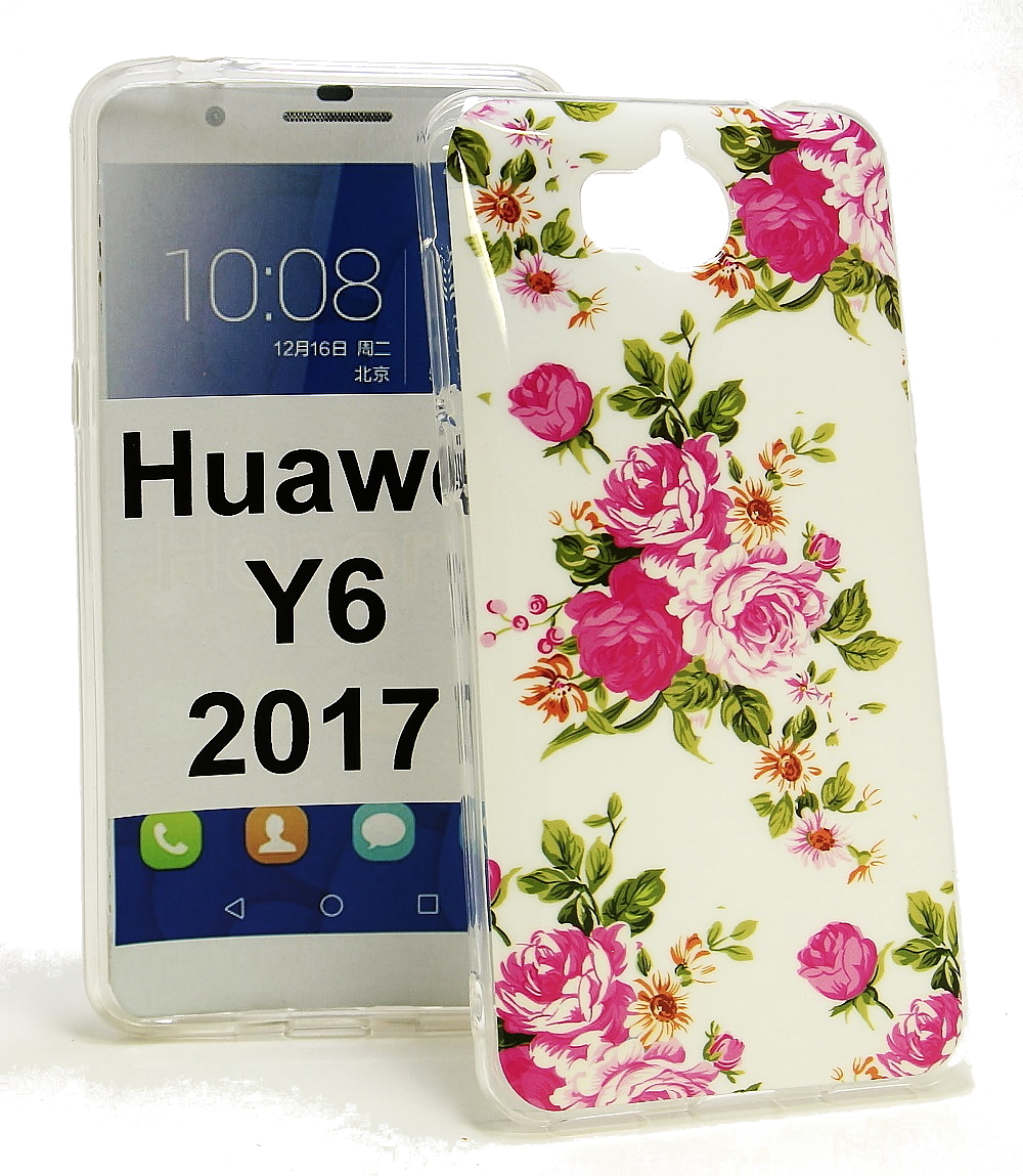 TPU Designdeksel Huawei Y6 2017 (MYA-L41)