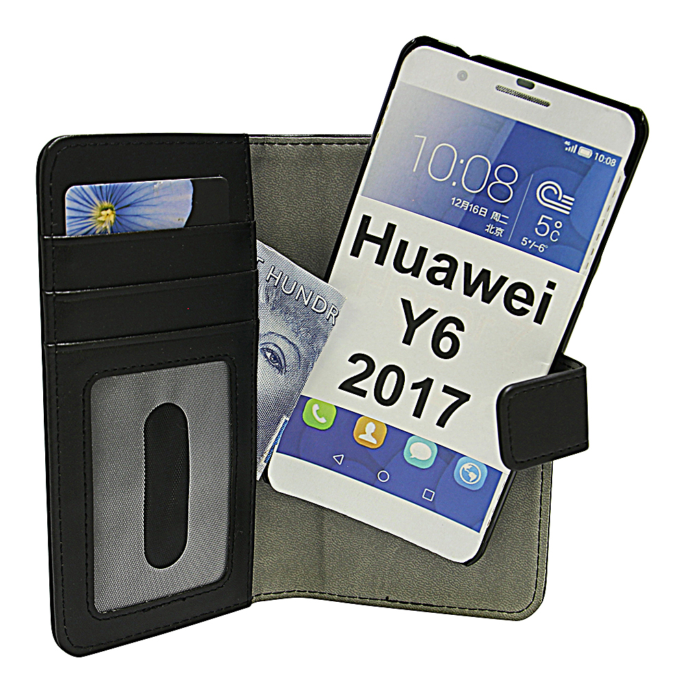 Skimblocker Magnet Wallet Huawei Y6 2017 (MYA-L41)