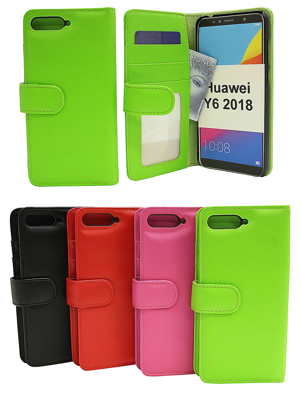 Lommebok-etui Huawei Y6 2018
