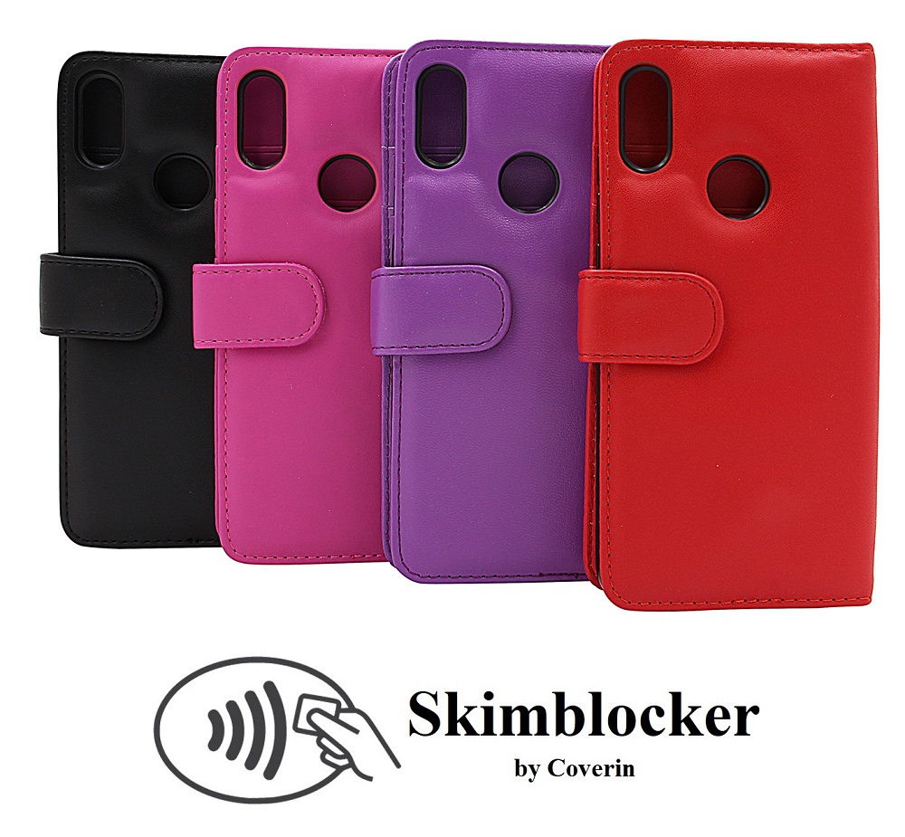 Skimblocker Lommebok-etui Huawei Y6 2019