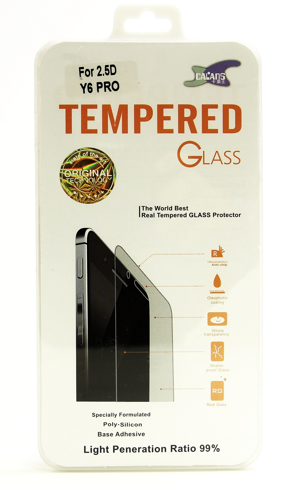Glassbeskyttelse Huawei Y6 Pro (TIT-L01)