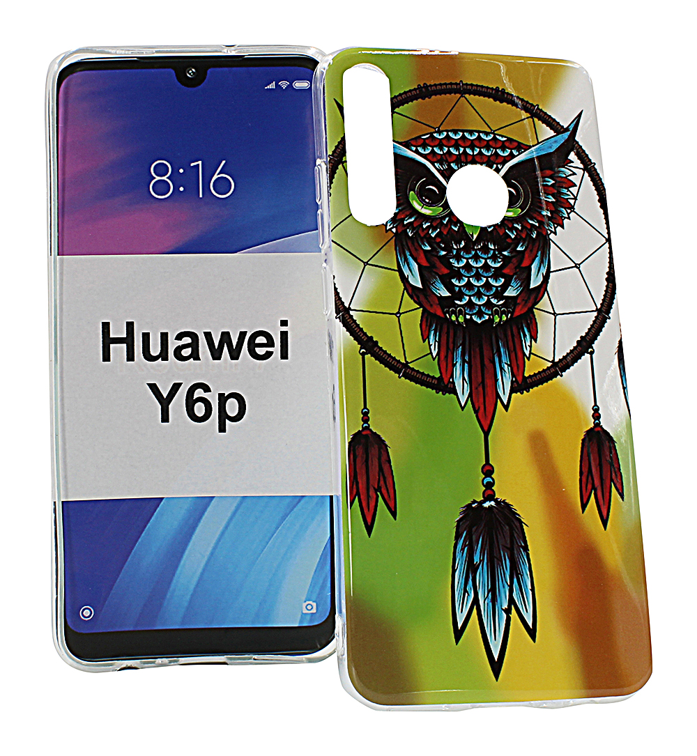 TPU Designdeksel Huawei Y6p
