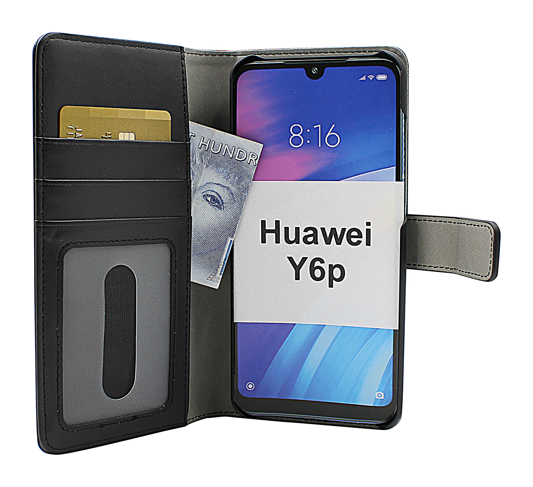 Skimblocker Magnet Wallet Huawei Y6p