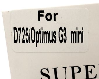 Skjermbeskyttelse LG G3 S (D722)