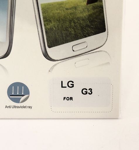 Skjermbeskyttelse LG G3 (D855)