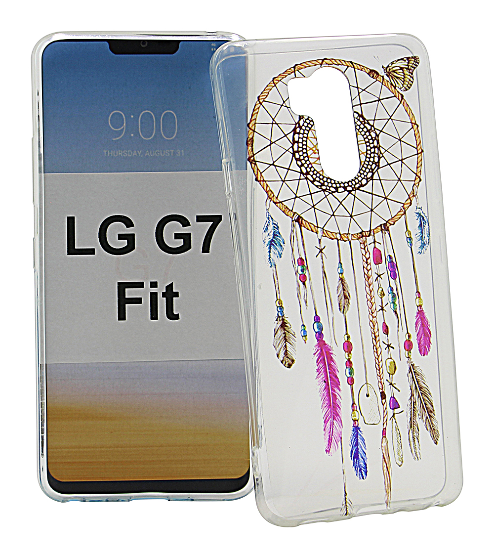 TPU Designdeksel LG G7 Fit (LMQ850)