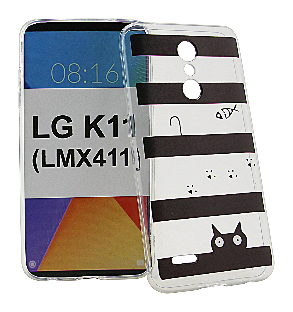 TPU Designdeksel LG K11 (LMX410)